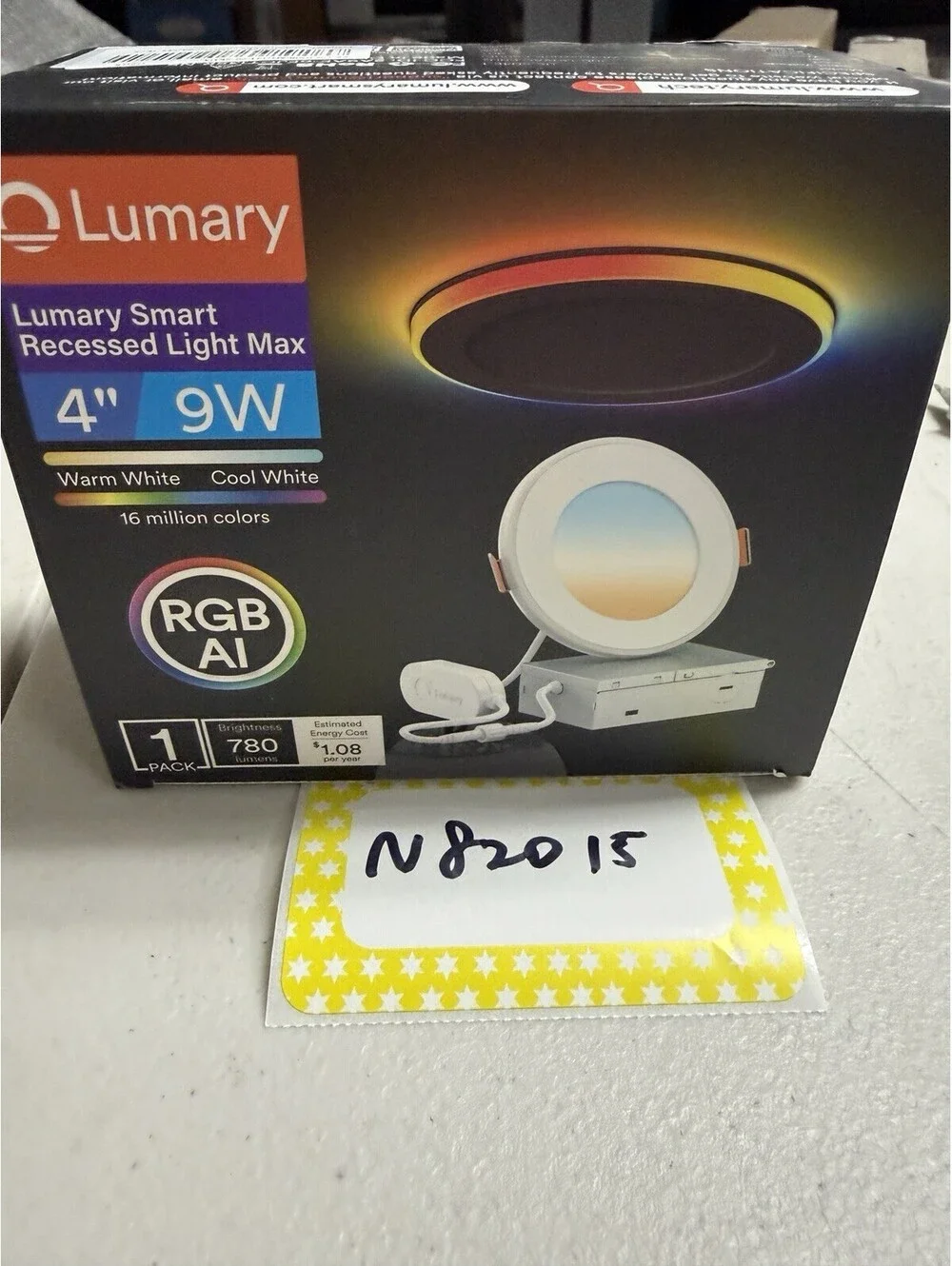 Lumary Smart Recessed Light Max 4” 9W RGB AI Smart LED Downlight 780LM